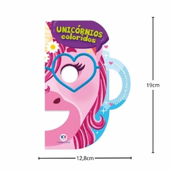 CIRANDA CULTURAL - UNICÓRNIOS COLORIDOS LIVRO MÁSCARA INFANTIL na internet