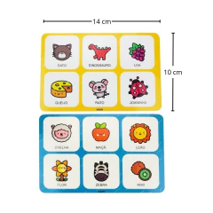 BABEBI - LOTO DAS LETRAS JOGO DE SOLETRAR DIDÁTICO - comprar online