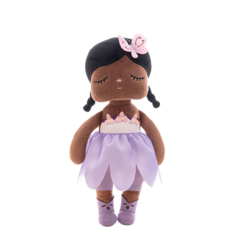 METOO DOLL - BONECA ANGELA 35CM FADA - BORBOLETA ROXA