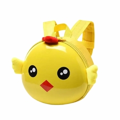MOCHILA INFANTIL ESCOLAR COM GUIA PINTINHO AMARELO 30CM - Mamu Kids Store