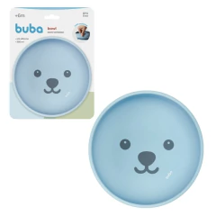 BUBA - BOWL EM SILICONE COM VENTOSA GUMY - AZUL