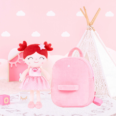 Imagem do GLOVELEYA - MOCHILA COM BONECA PRINCESA ENCANTADA - ARIEL