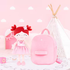 GLOVELEYA - MOCHILA COM BONECA PRINCESA ENCANTADA na internet