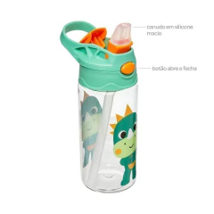 BUBA - GARRAFA TRITAN BUBA ZOO 450ML - DINO na internet