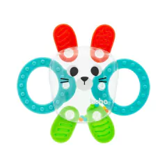 BUBA - CHOCALHO COM MORDEDOR TEXTURIZADO COELHINHO na internet