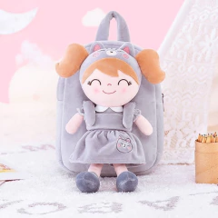 GLOVELEYA - MOCHILA COM BONECA SPRING BICHOS - GATA - comprar online
