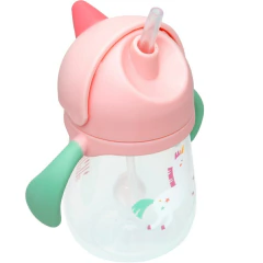 BUBA - COPO COM DISPOSITIVO CANUDO MAGIC UNICÓRNIO - Mamu Kids Store