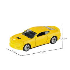 CARRINHO MINIATURA EM METAL CHEVROLET CAMARO SS 2020 ESCALA 1/64 - comprar online