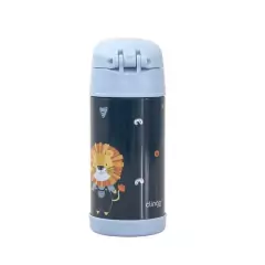CLINGO - GARRAFA TÉRMICA INOX DUPLA CAMADA 270 ML LUKE - Mamu Kids Store