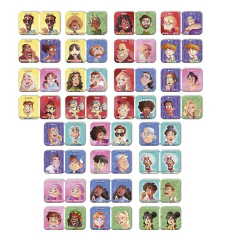 TOYSTER - JOGO DOMINÓ DAS EMOÇÕES - PORTUGUÊS, INGLÊS E ESPANHOL - comprar online