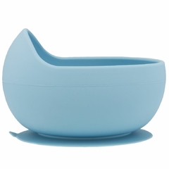 BUBA - BOWL EM SILICONE COM VENTOSA 350ML - AZUL - Mamu Kids Store