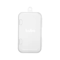 Imagem do BUBA - BABADOR EM SILICONE COM PEGA-MIGALHAS E ESTOJO ARCO-ÍRIS