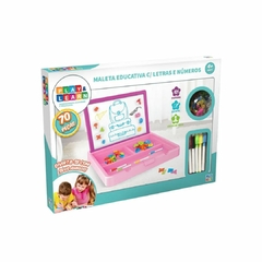 MULTIKIDS - MALETA EDUCATIVA COM LETRAS E NÚMEROS PLAY AND LEARN na internet