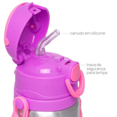 BUBA - GARRAFINHA DE ALUMÍNIO AVENTURA 450ML - PRINCESA na internet