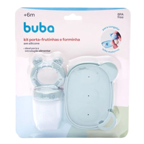 BUBA - KIT PORTA FRUTINHAS E FORMINHAS - VERDE