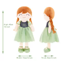 GLOVELEYA - BONECA 40CM PRINCESA ENCANTADA - ANNA - loja online