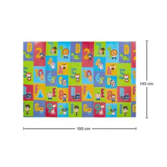 BUBA - TAPETE DOBRÁVEL DUPLA FACE HAPPY FRIENDS 195CM - comprar online