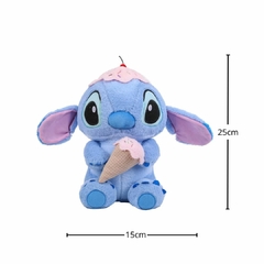 DISNEY - PELÚCIA LILO E STITCH 25CM - STITCH SORVETINHO - comprar online
