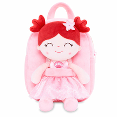 GLOVELEYA - MOCHILA COM BONECA PRINCESA ENCANTADA - ARIEL na internet