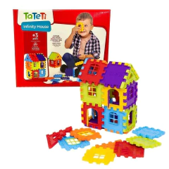 TATETI - INFINITY HOUSE BRINQUEDO DE MONTAR 28 PEÇAS