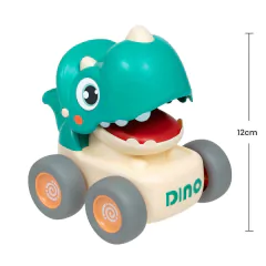 BUBA - CARRINHO DE FRICÇÃO COM APITO DINO VERDE ESCURO - comprar online
