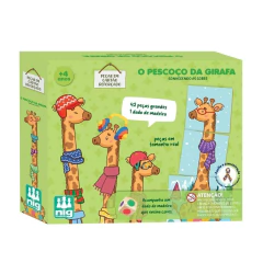 NIG - BRINQUEDO - O PESCOÇO DA GIRAFA BRINQUEDO DIDÁTICO - Mamu Kids Store