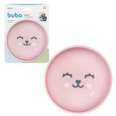 BUBA - BOWL EM SILICONE COM VENTOSA GUMY - ROSA