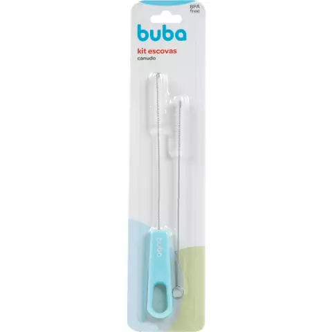 BUBA - KIT ESCOVAS DE CANUDO - AZUL