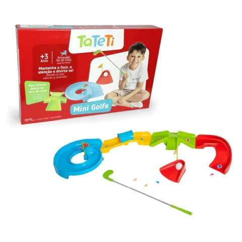 TATETI - BRINQUEDO DE ESPORTE INFANTIL MINI GOLFE