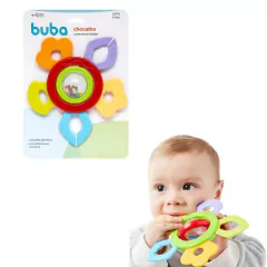 BUBA - MORDEDOR TEXTURIZADO COM CHOCALHO GIRATÓRIO