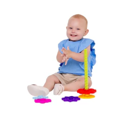 TATETI - VAI VOLTA FLOWER TORRE DIDÁTICA DE EMPILHAR na internet