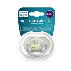 AVENT - CHUPETA ULTRA AIR INDIVIDUAL DECORADA 6-18M VERDE na internet