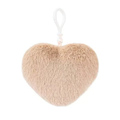 GLOVELEYA - CHAVEIRO PELÚCIA DE CORAÇÃO