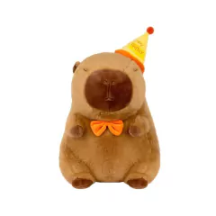PELÚCIA CAPIVARA FELIZ ANIVERSÁRIO 23CM HAPPY BIRTHDAY
