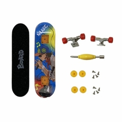 MULTIKIDS - SKATE DE DEDO PERSONALIZÁVEL COM ACESSÓRIOS - 1UN - Mamu Kids Store