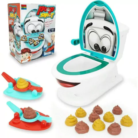 BRINQUEDO POOP SHOOTER JOGO DE ACERTE O ALVO