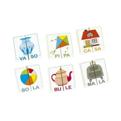 Imagem do JUNGES - DESCOBRINDO SÍLABAS QUEBRA CABEÇA DIDÁTICO