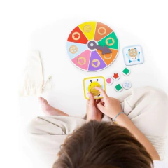 BABEBI - DESAFIO TÁTIL BRINQUEDO SENSORIAL EDUCATIVO EM MADEIRA - Mamu Kids Store