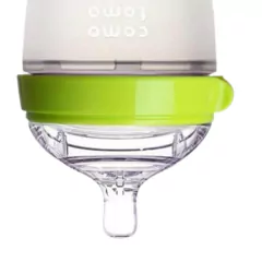 MAMADEIRA DE SILICONE COMOTOMO VERDE 250ML - comprar online