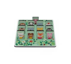 BABEBI - QUEM ESTA AI ? JOGO EDUCATIVO DE ADIVINHAÇÃO - Mamu Kids Store