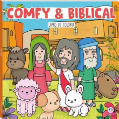 LIVRO DE COLORIR RELIOSO COMFY AND BIBLICAL - CIRANDA CULTURAL