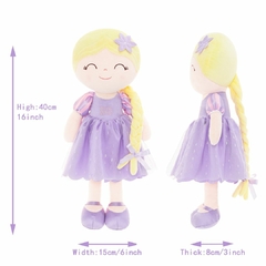 GLOVELEYA - BONECA 40CM PRINCESA ENCANTADA - RAPUNZEL - loja online