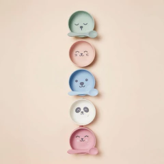 BUBA - BOWL EM SILICONE COM VENTOSA GUMY - PÊSSEGO - loja online