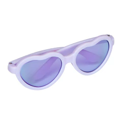BUBA20970 - BUBA - ÓCULOS DE SOL COM PROTEÇÃO UV CORAÇÃO M 3-5 ANOS - LILÁS - Mamu Kids Store