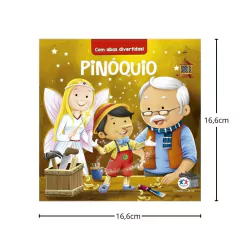 CIRANDA CULTURAL - PINÓQUIO LIVRO INFANTIL CONTO CLÁSSICO - comprar online