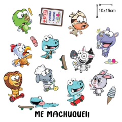 TATUFUN - INCENTIVO ME MACHUQUEI TATUAGEM TEMPORÁRIA INFANTIL - comprar online