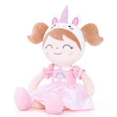 GLOVELEYA - BONECA 40CM SPRING BICHOS - UNICÓRNIO