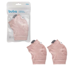 BUBA - JOELHEIRA ANTIDERRAPANTE URSO ROSA