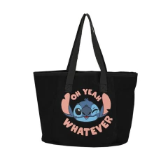 DISNEY - BOLSA DE OMBRO LILO E STITCH - PRETA