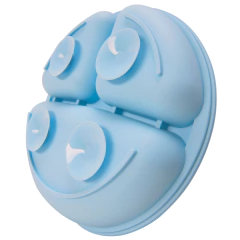 BUBA - PRATINHO EM SILICONE COM VENTOSA - AZUL - loja online